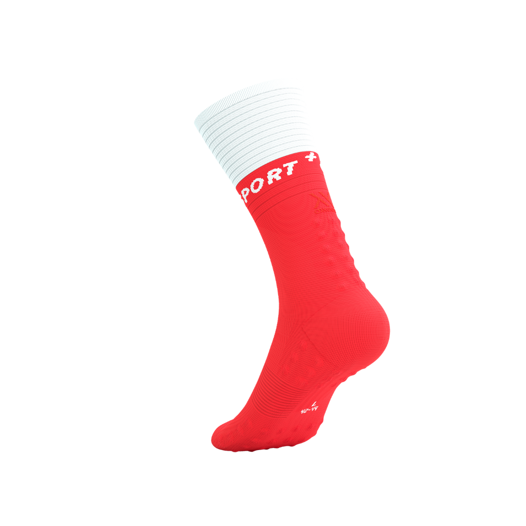 Compressport (C) - Compressport Unisex's Mid Compression Socks V2.0 - Cam2