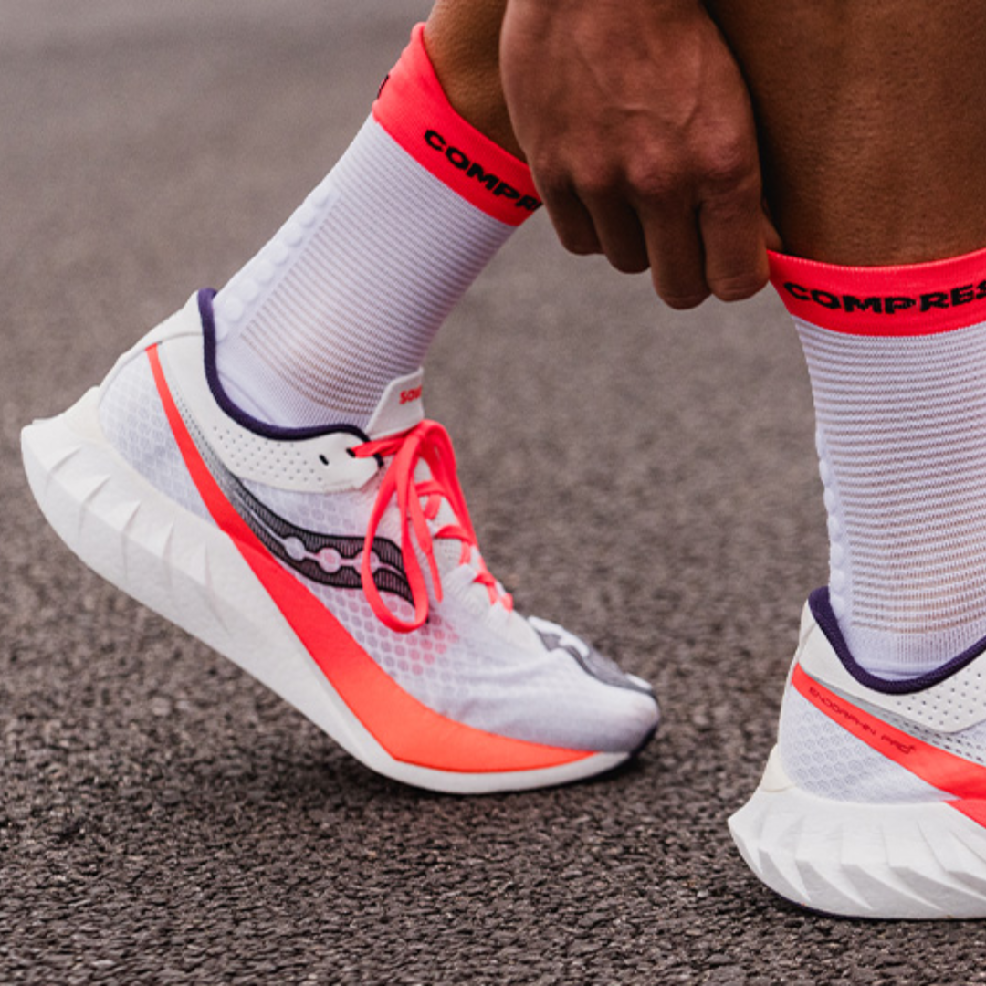 Compressport (C) - Compressport Unisex's Pro Racing Socks V4.0 Run High - Cam2