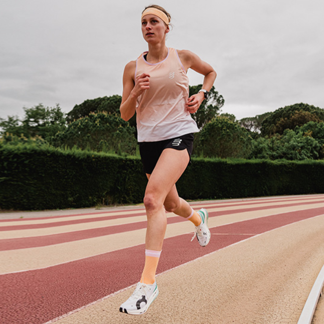 Compressport (C) - Compressport Unisex's Pro Racing Socks V4.0 Run High - Cam2