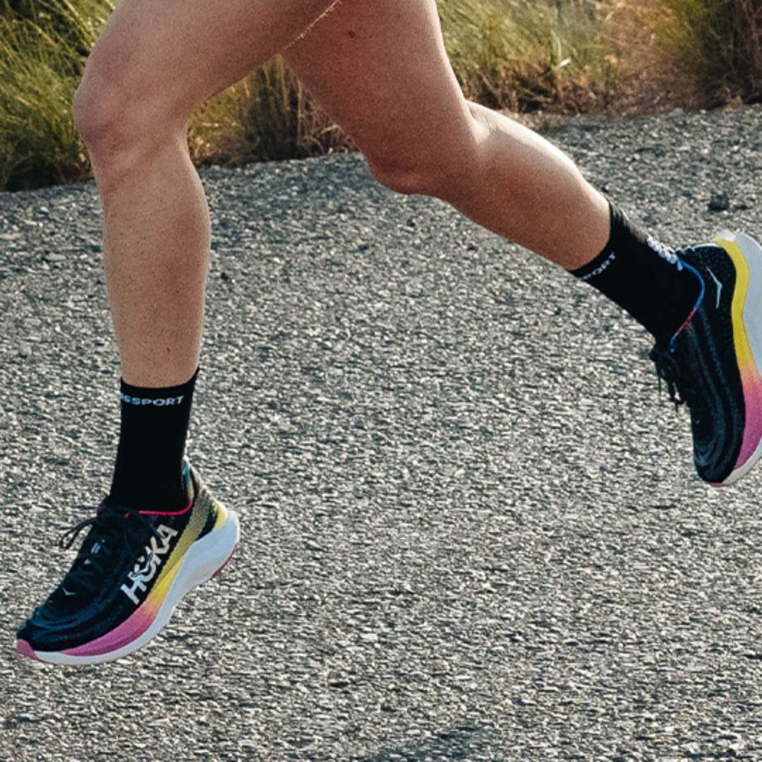 Compressport (C) - Compressport Unisex's Pro Racing Socks V4.0 Run High - Cam2