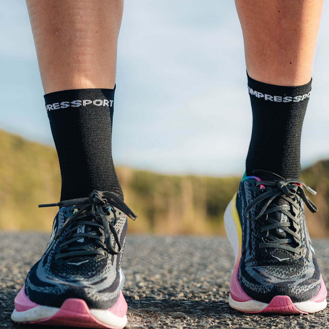Compressport (C) - Compressport Unisex's Pro Racing Socks V4.0 Run High - Cam2