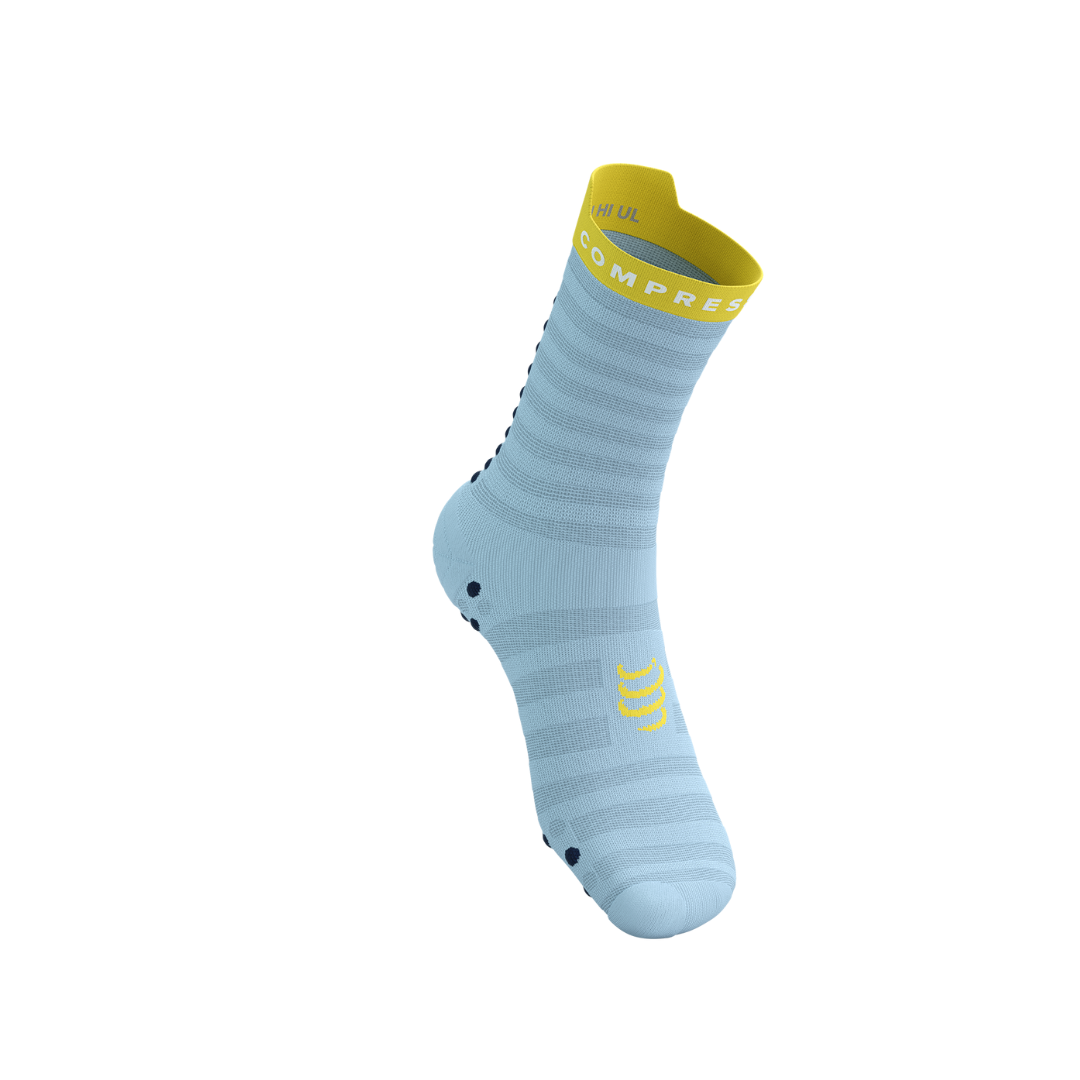 Compressport (C) - Compressport Unisex's Pro Racing Socks V4.0 Ultralight RH - Cam2