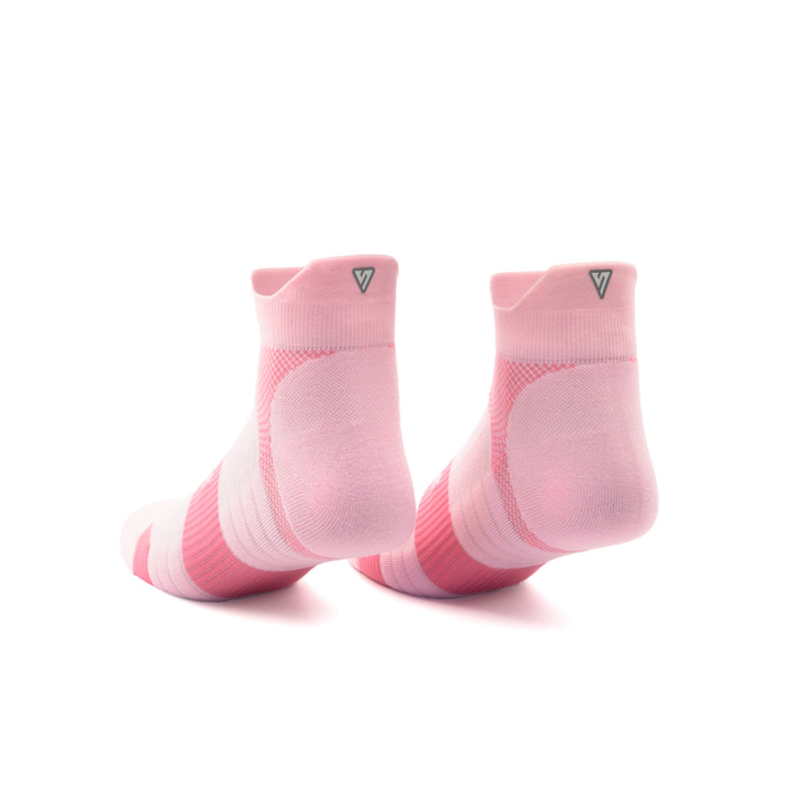 Versus Candy Pink Running Ankle Socks