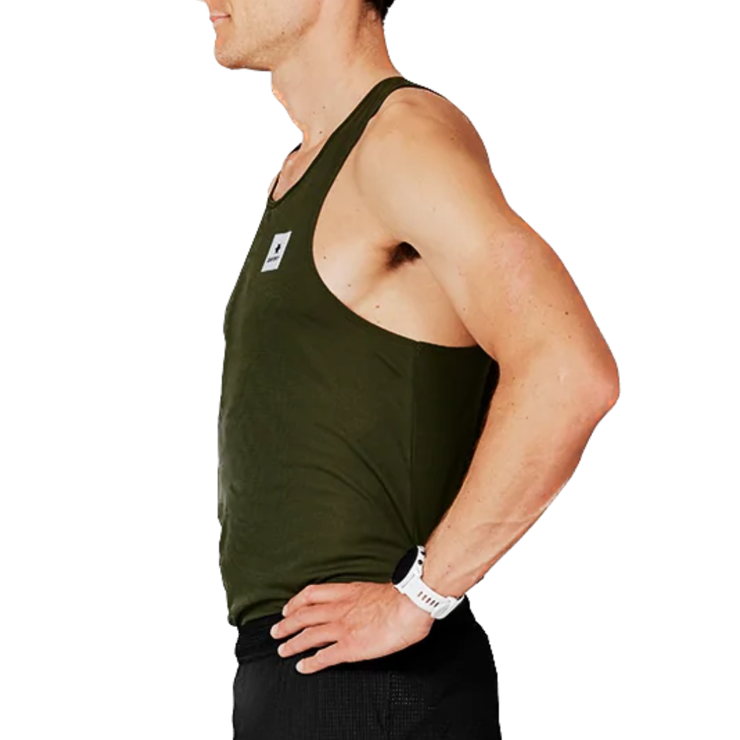 SAYSKY - SAYSKY Men's Clean Flow Singlet (301) - Cam2