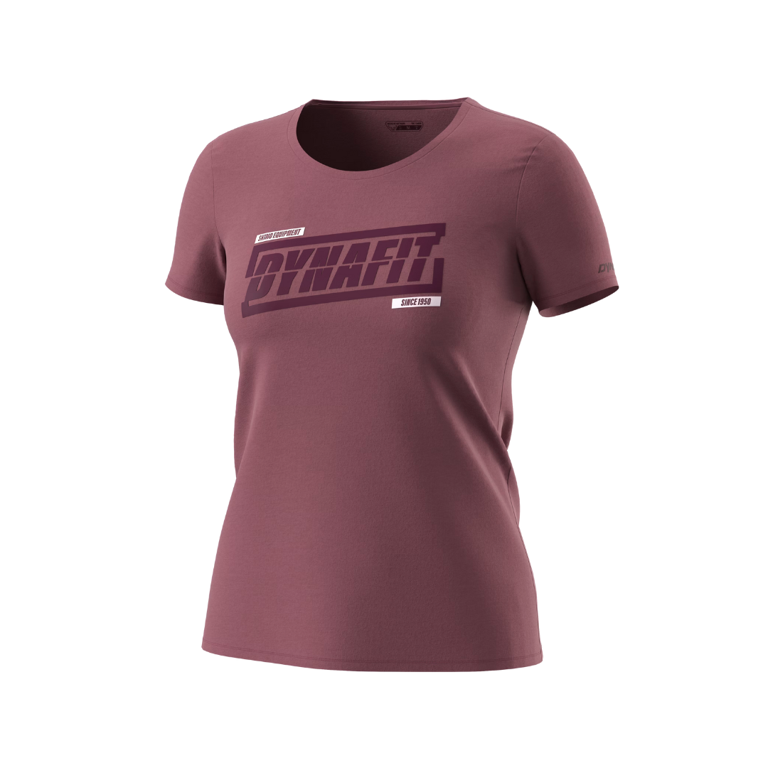 DYNAFIT (C) - DYNAFIT Women's Graphic Cotton S/S Tee - Cam2