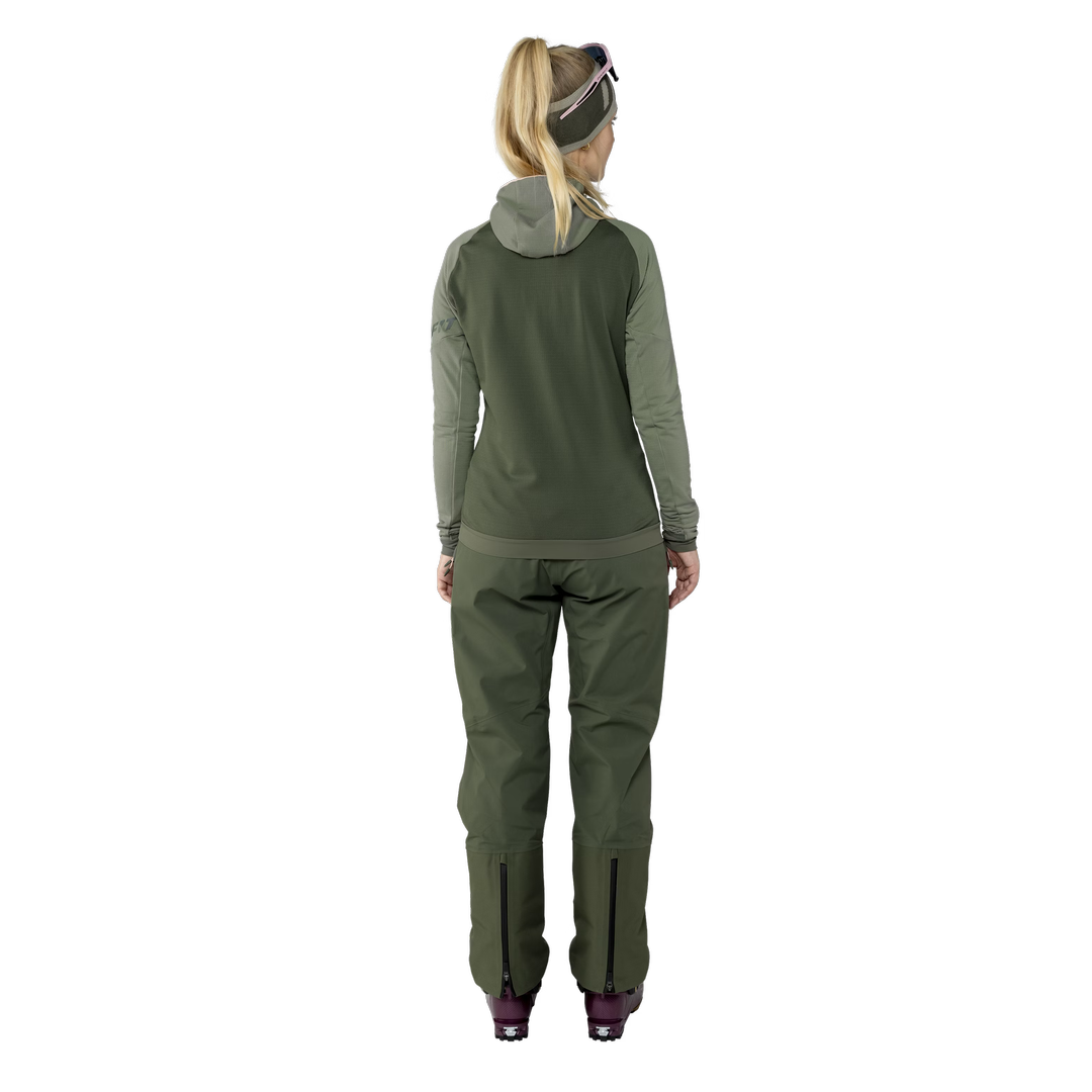 DYNAFIT (C) - DYNAFIT Women's Radical Polartec Hooded Jacket - Cam2