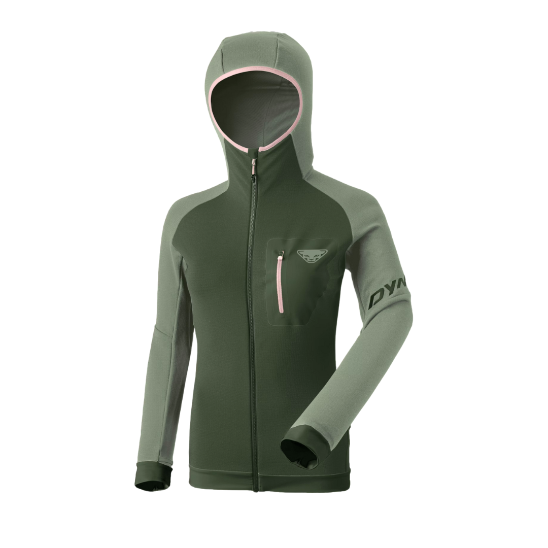 DYNAFIT (C) - DYNAFIT Women's Radical Polartec Hooded Jacket - Cam2