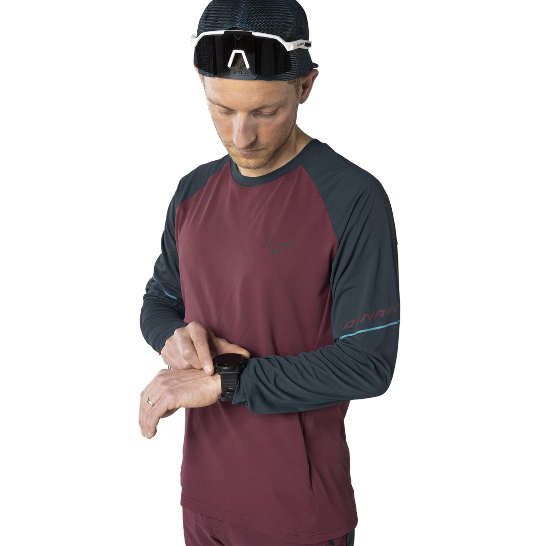 DYNAFIT (C) - DYNAFIT Men's Alpine Pro Long Sleeve Shirt - Cam2