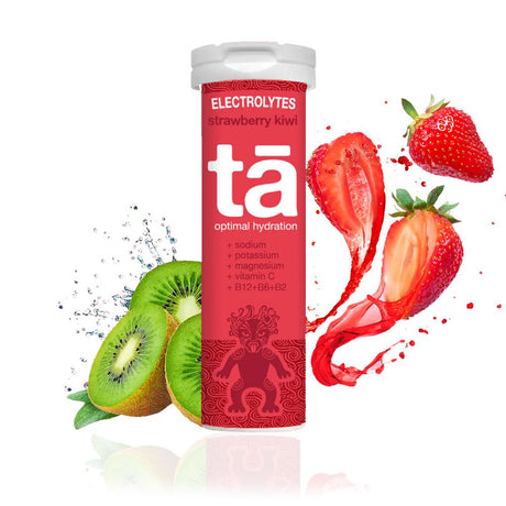TA Electrolytes Hydration Tabs (Strawberry Kiwi) - Cam2