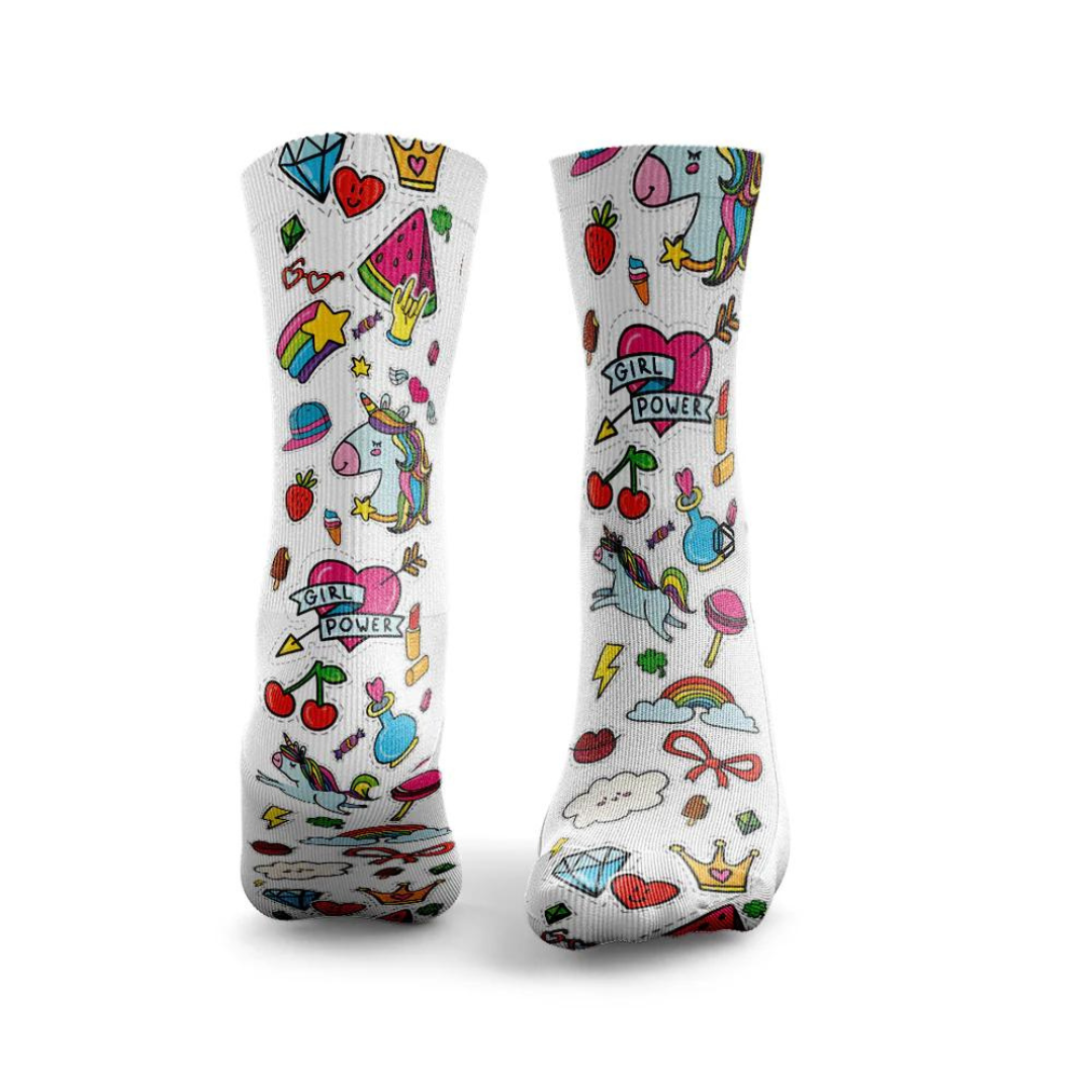 HEXXEE - HEXXEE Women's Everything Nice Running Socks - Cam2