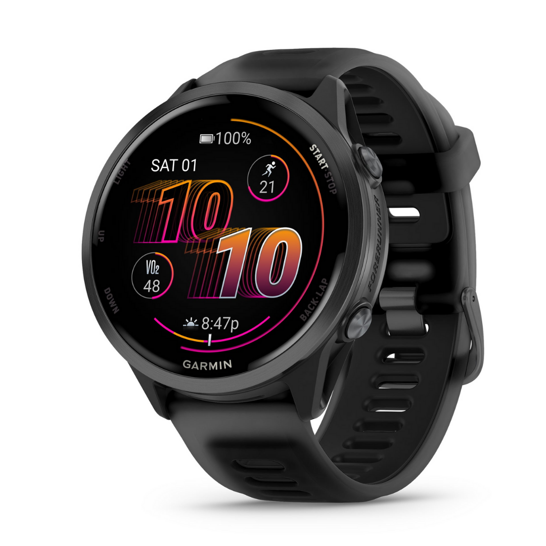 Garmin - Garmin Forerunner 570 47mm Advanced GPS Running SmartWatch - Cam2