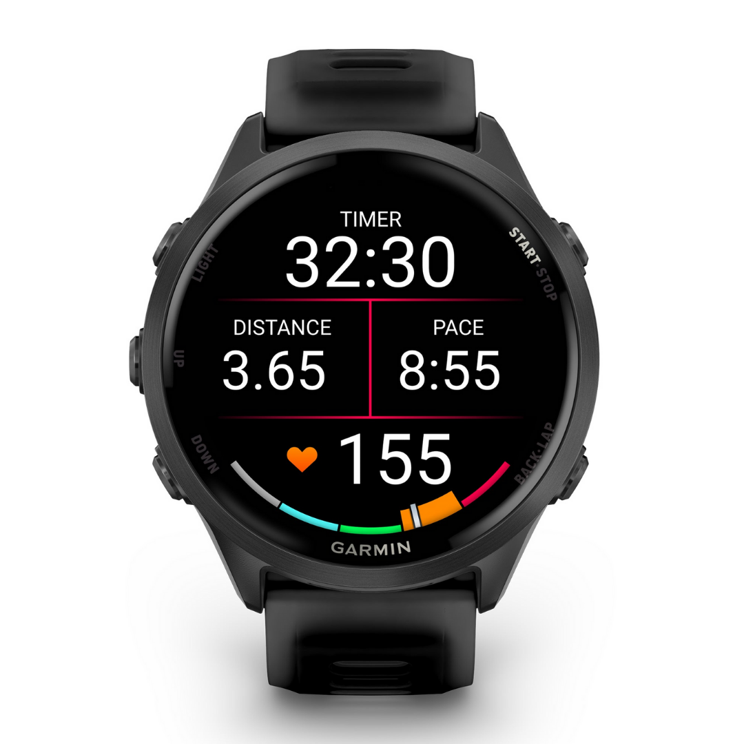 Garmin - Garmin Forerunner 570 47mm Advanced GPS Running SmartWatch - Cam2