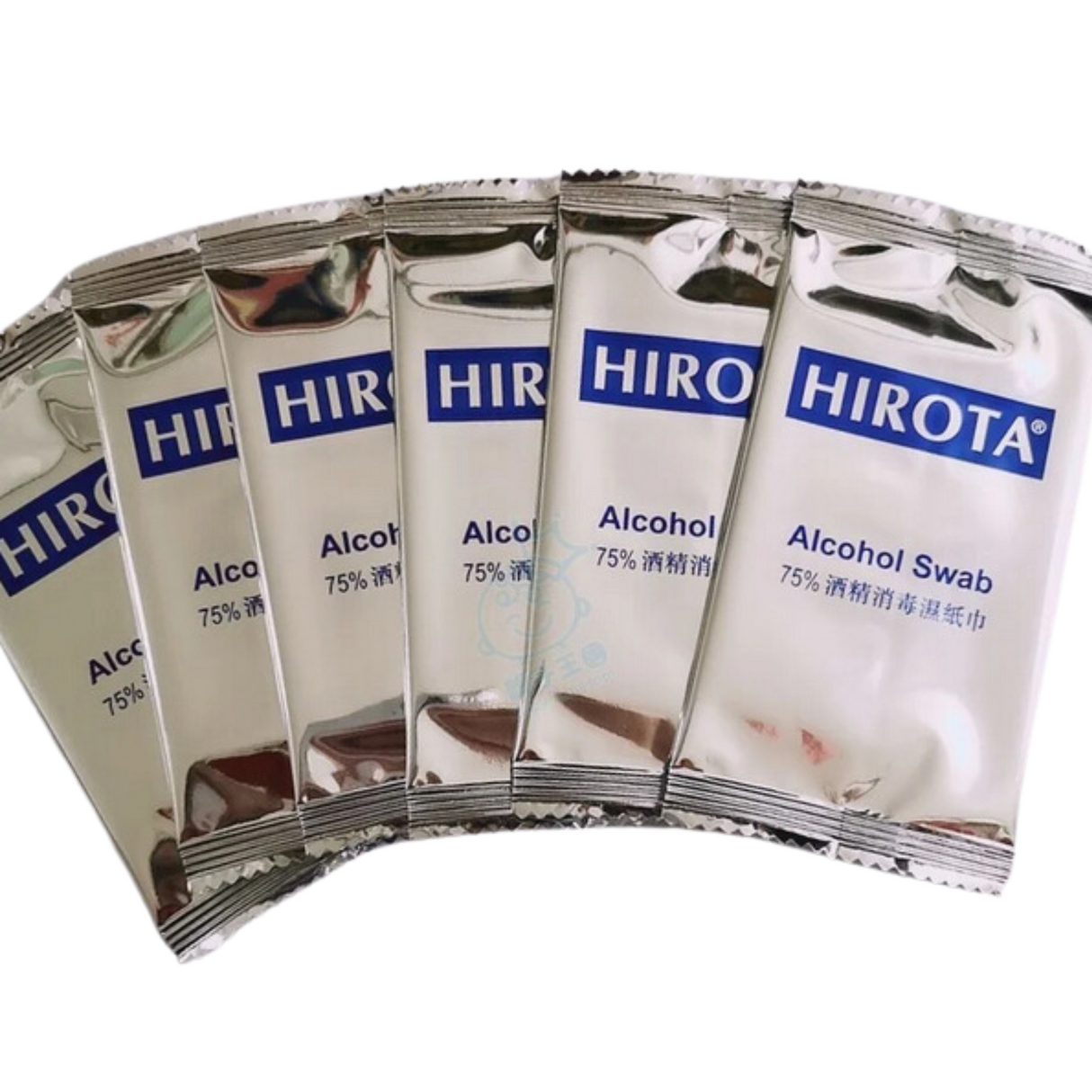 Hirota - HIROTA 75% Alcohol Swab 14x16cm 100pcs - Cam2