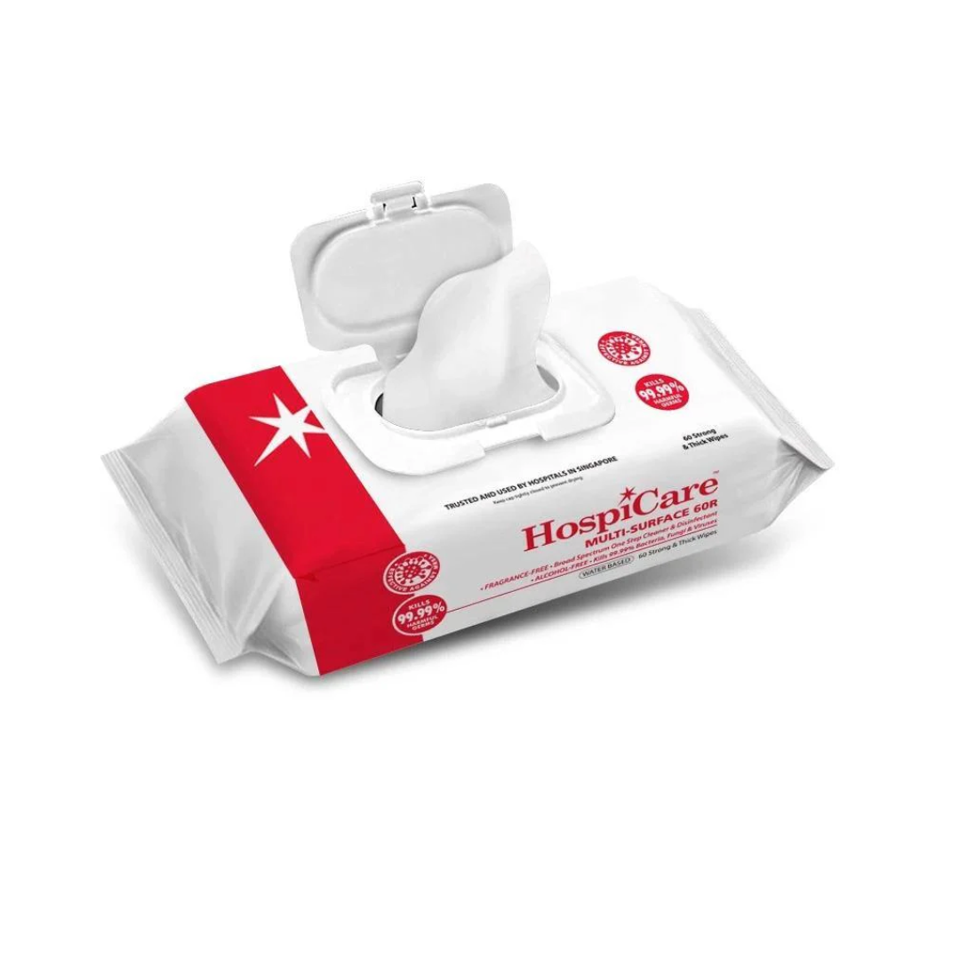 Hospicare - Hospicare Waterbased Disinfectant Wipes - Cam2