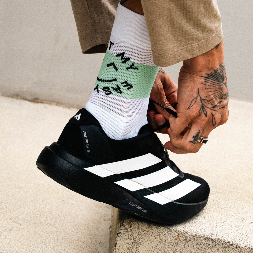 Incylence Motto 2025 Easy Run High-Cut Running Socks