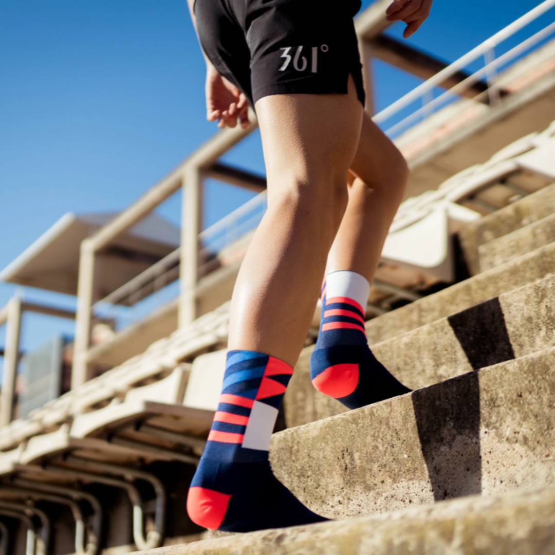 Incylence - Incylence Ultralight Elements High-Cut Running Socks - Cam2