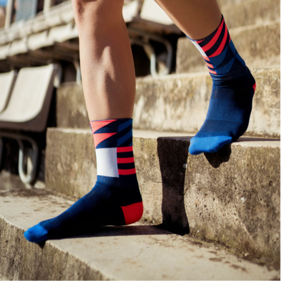 Incylence - Incylence Ultralight Elements High-Cut Running Socks - Cam2