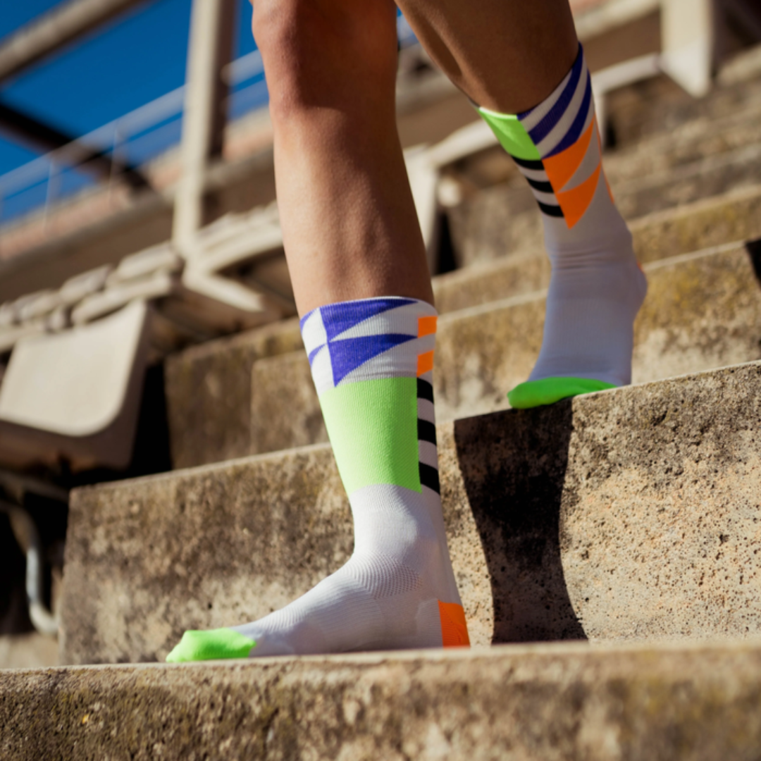 Incylence - Incylence Ultralight Elements High-Cut Running Socks - Cam2