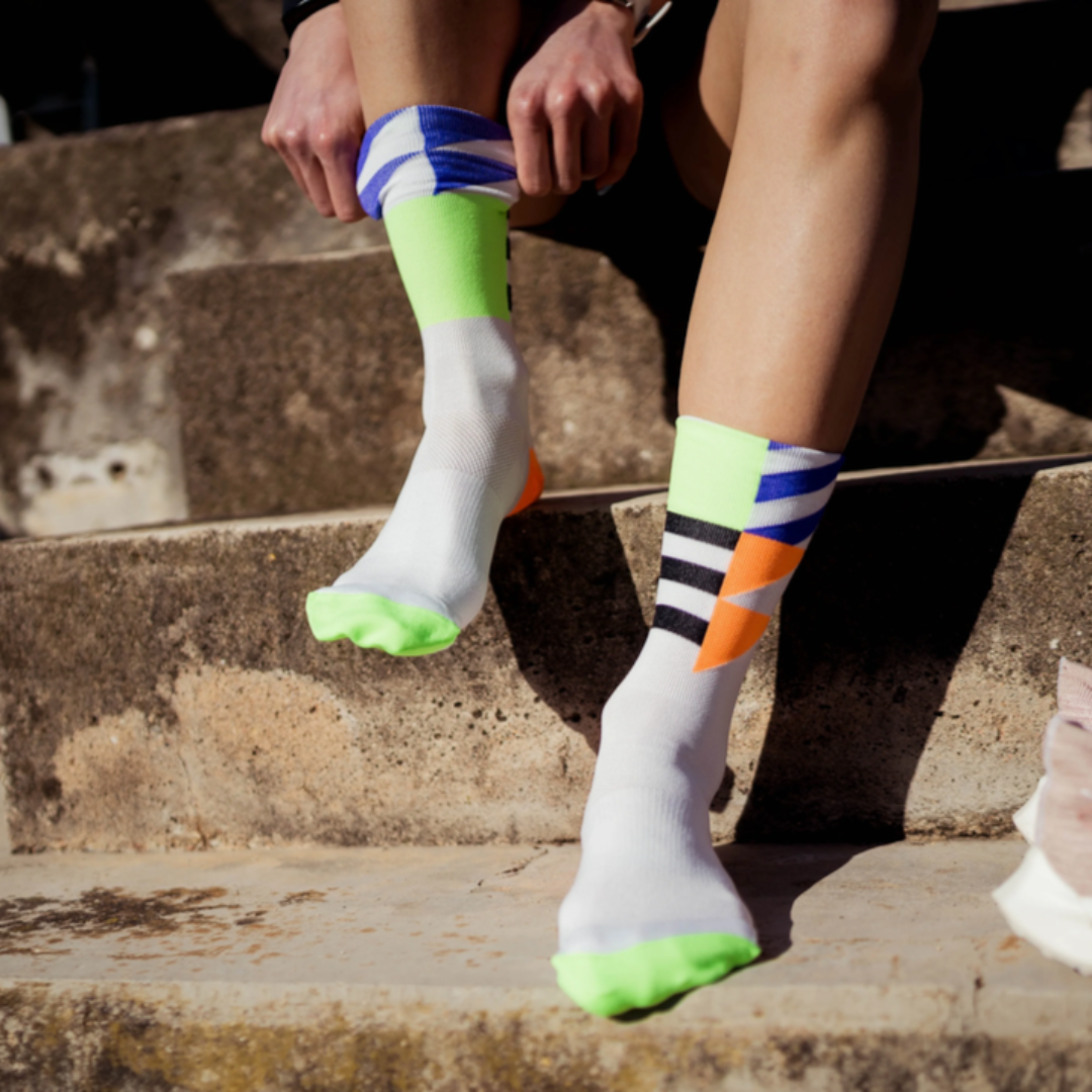 Incylence - Incylence Ultralight Elements High-Cut Running Socks - Cam2