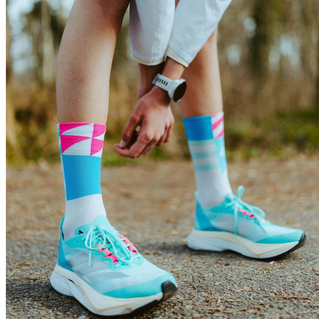 Incylence - Incylence Ultralight Elements High-Cut Running Socks - Cam2