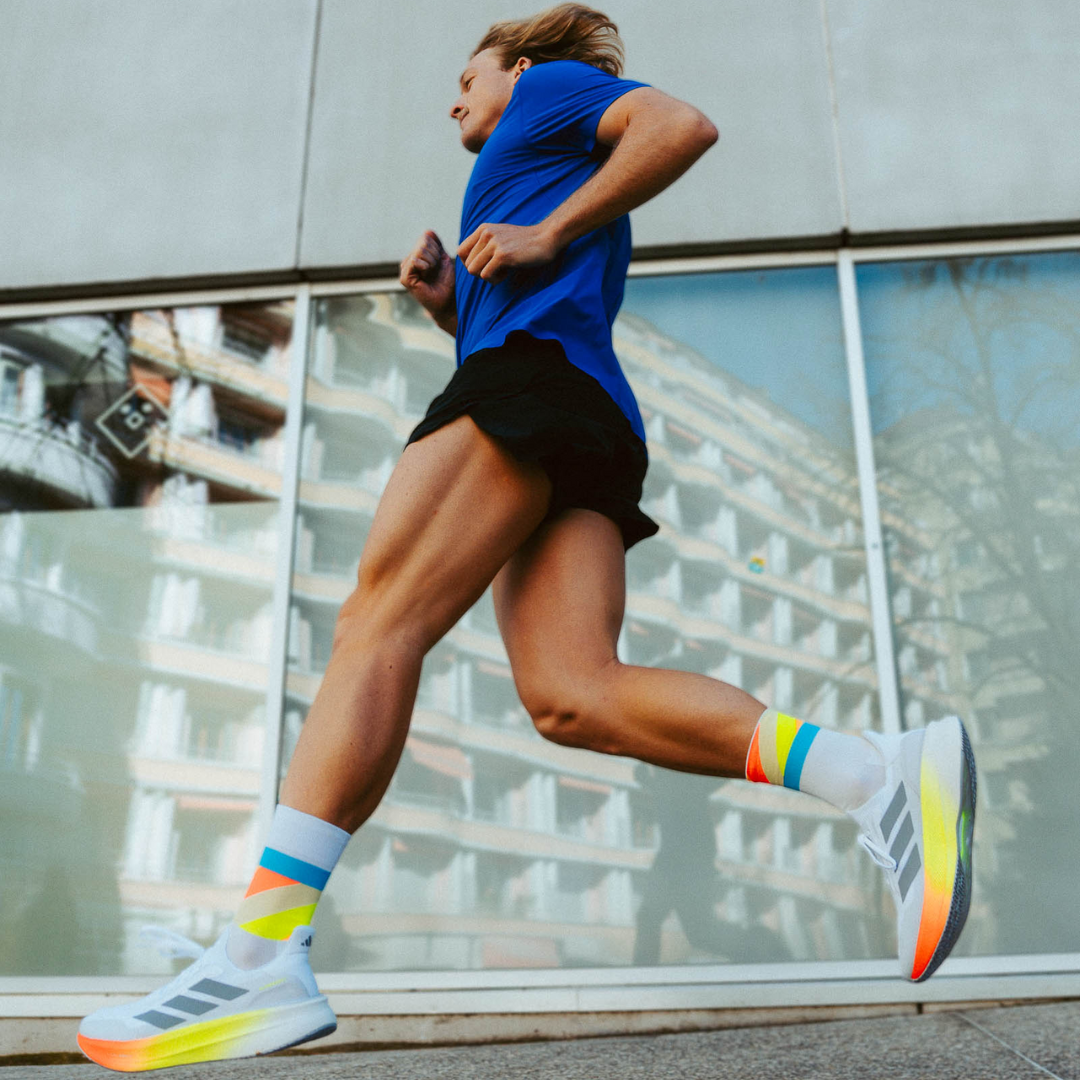 Incylence - Incylence Ultralight Strides High-Cut Running Socks - Cam2
