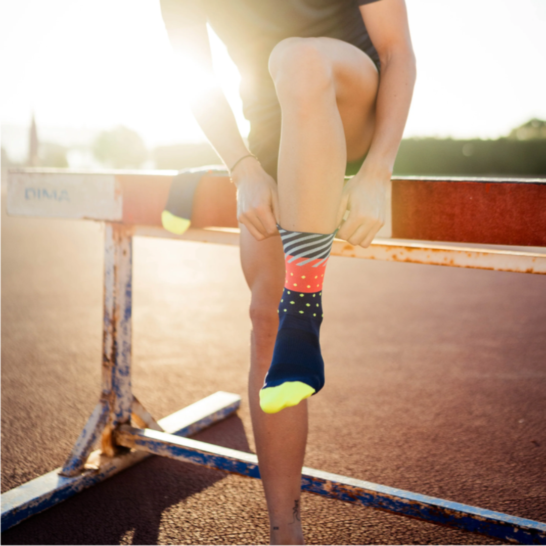 Incylence - Incylence Ultralight Wildness High-Cut Running Socks - Cam2