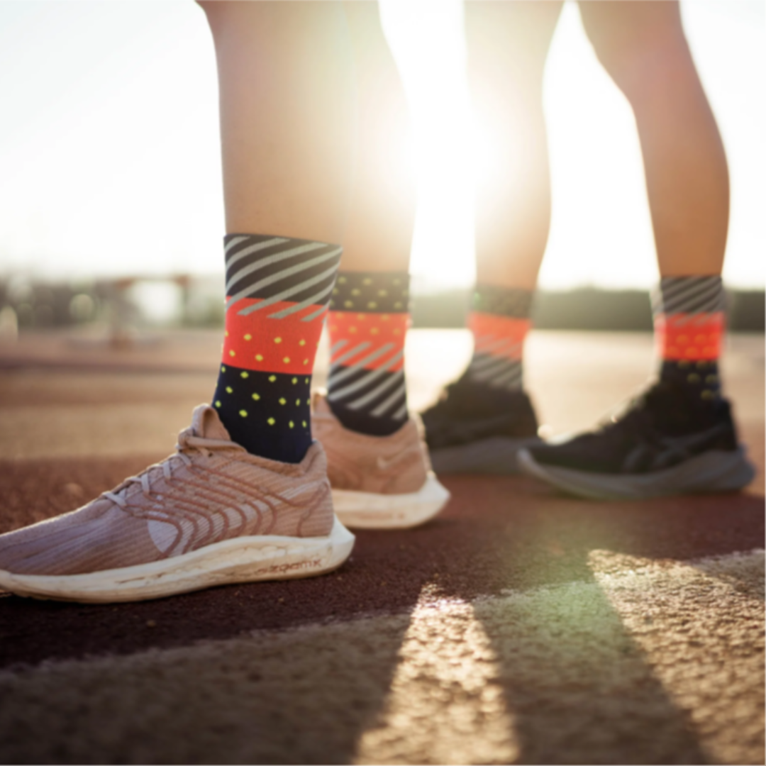 Incylence - Incylence Ultralight Wildness High-Cut Running Socks - Cam2