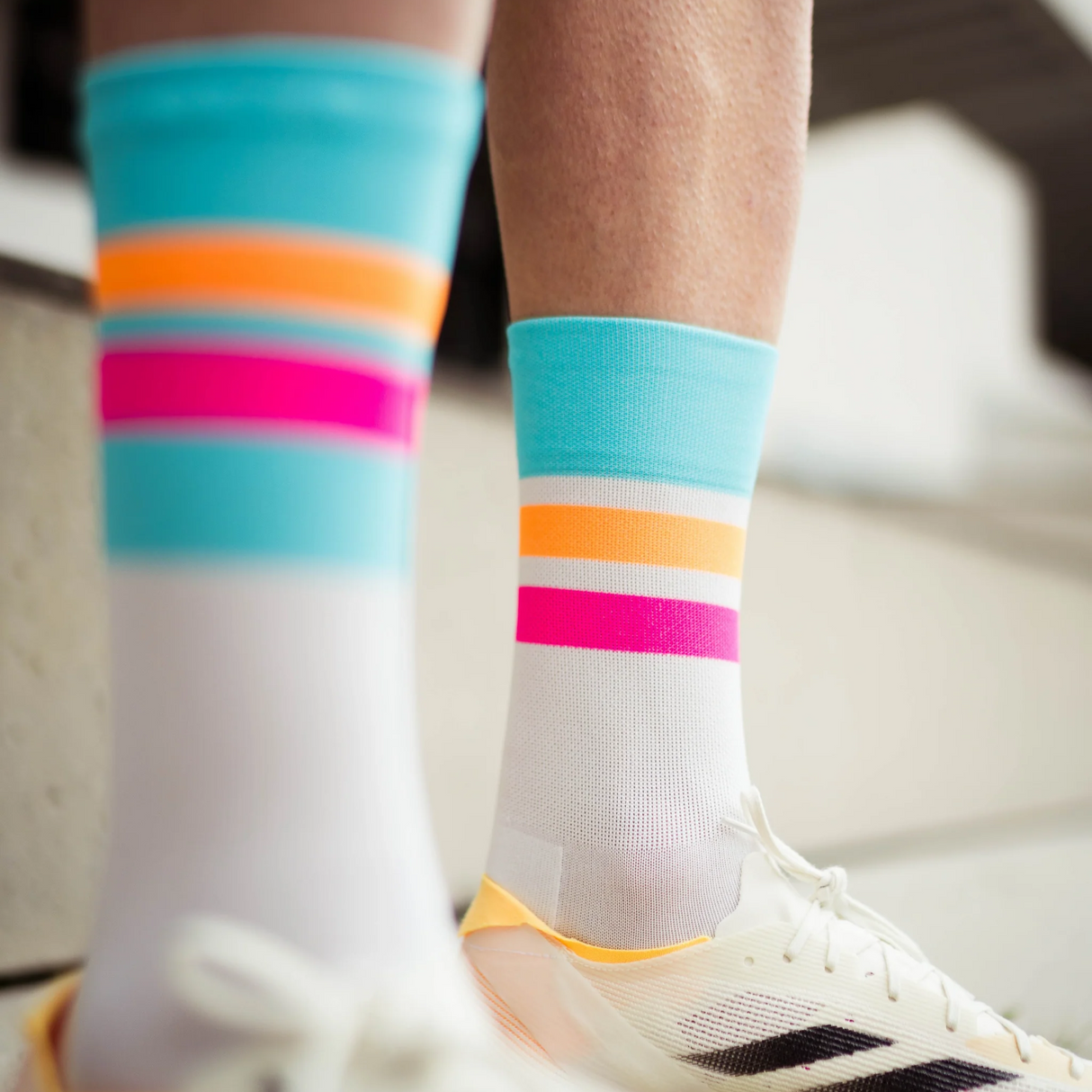 Incylence - Incylence Ultralight Tracks High-Cut Running Socks - Cam2