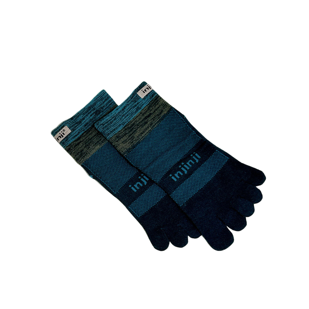 Injinji - injinji Unisex's Trail Midweight Mini-Crew Socks (213130) - Cam2
