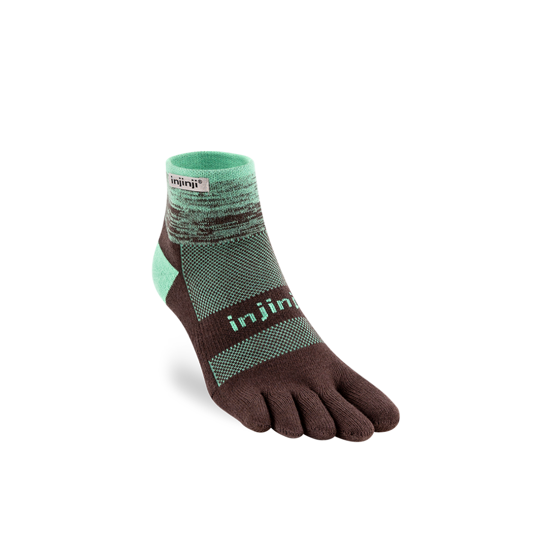 injinji Unisex's Trail Midweight Mini-Crew Socks (213130)
