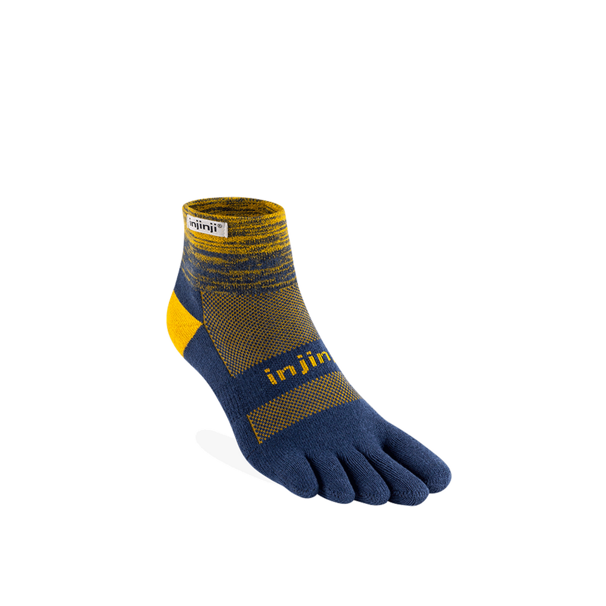 Injinji - injinji Unisex's Trail Midweight Mini-Crew Socks (213130) - Cam2