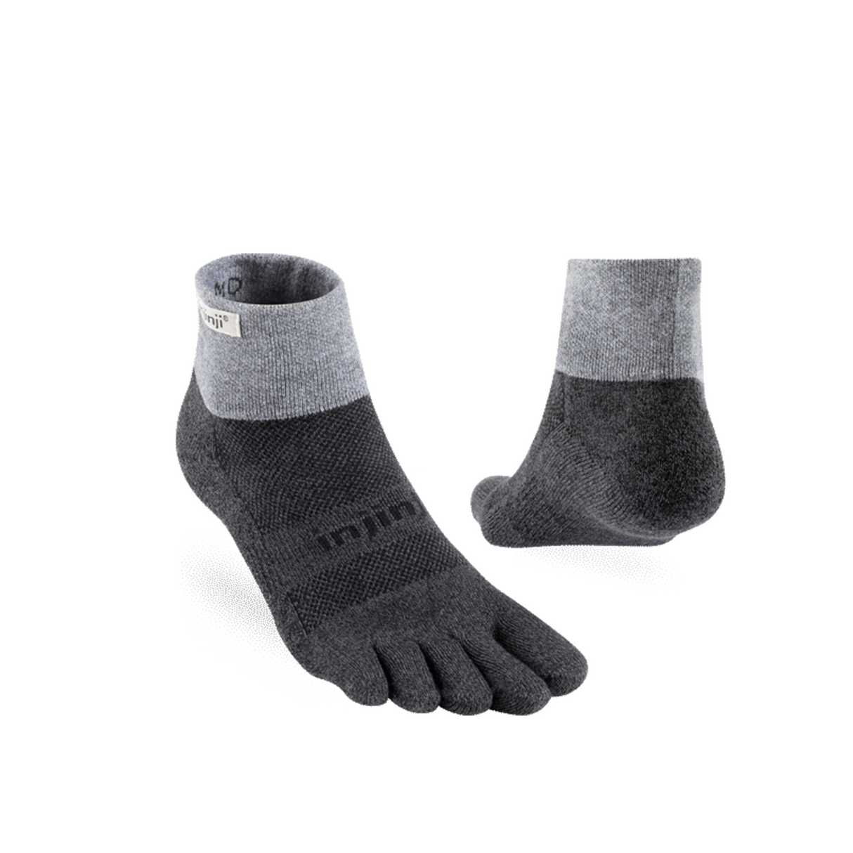 Injinji - injinji Unisex's Trail Midweight Mini-Crew Socks (213130) - Cam2