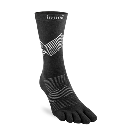 Injinji - injinji Unisex's Run Lightweight Crew Socks (281170) - Cam2