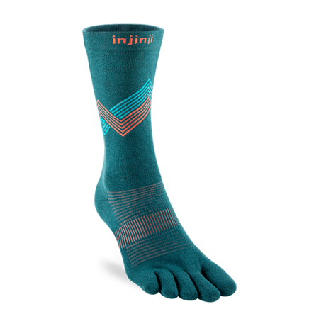 Injinji - injinji Unisex's Run Lightweight Crew Socks (281170) - Cam2
