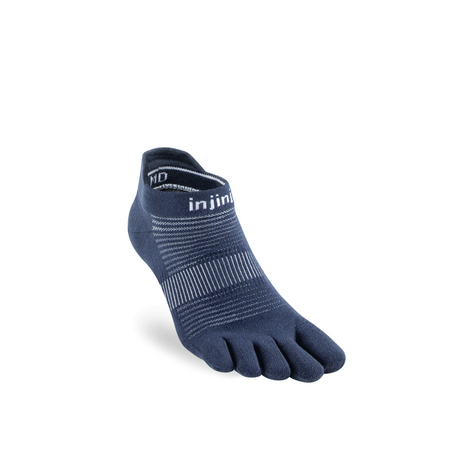Injinji - injinji Unisex's Run Original Weight No-Show Socks (282110) - Cam2