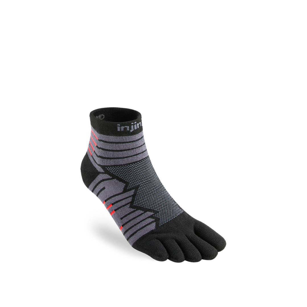 Injinji - injinji Unisex's Ultra Run Mini-Crew CoolMax Socks (401130) - Cam2