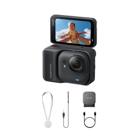 Insta360 - Insta360 GO Ultra Standard Bundle (Tiny Hands-Free 4K Cam) - Cam2