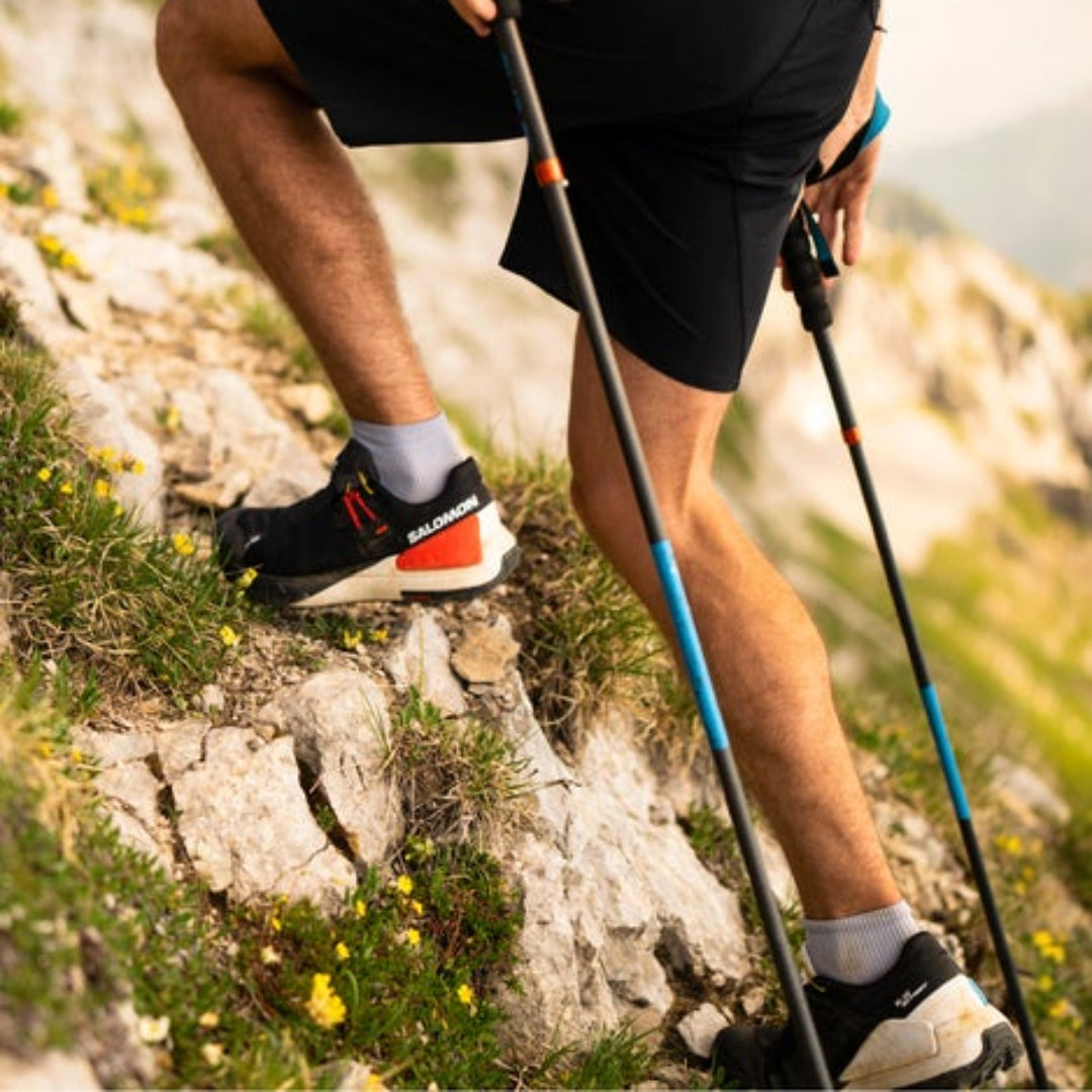 Salomon - Salomon Unisex's S/Lab Skyway Trail Running Shoes (Black White Blue Danube) - Cam2