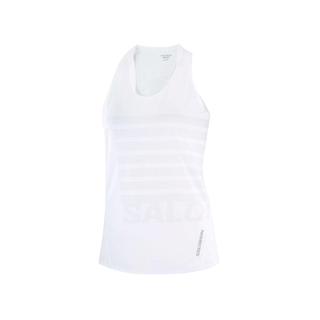 Salomon - Salomon Women's Aero Singlet GFX (LC2188200) - Cam2