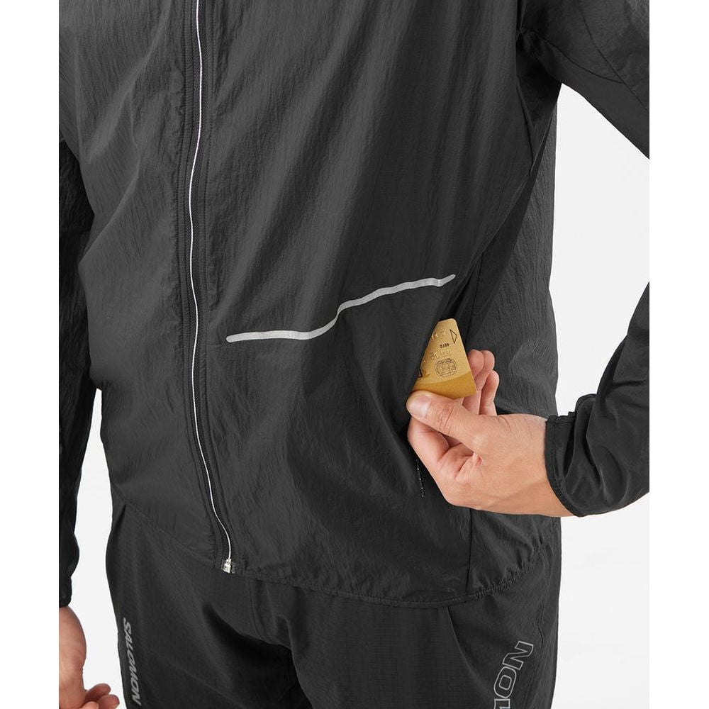 Salomon Men's Aero Wind Jacket (LC2191100) - Cam2