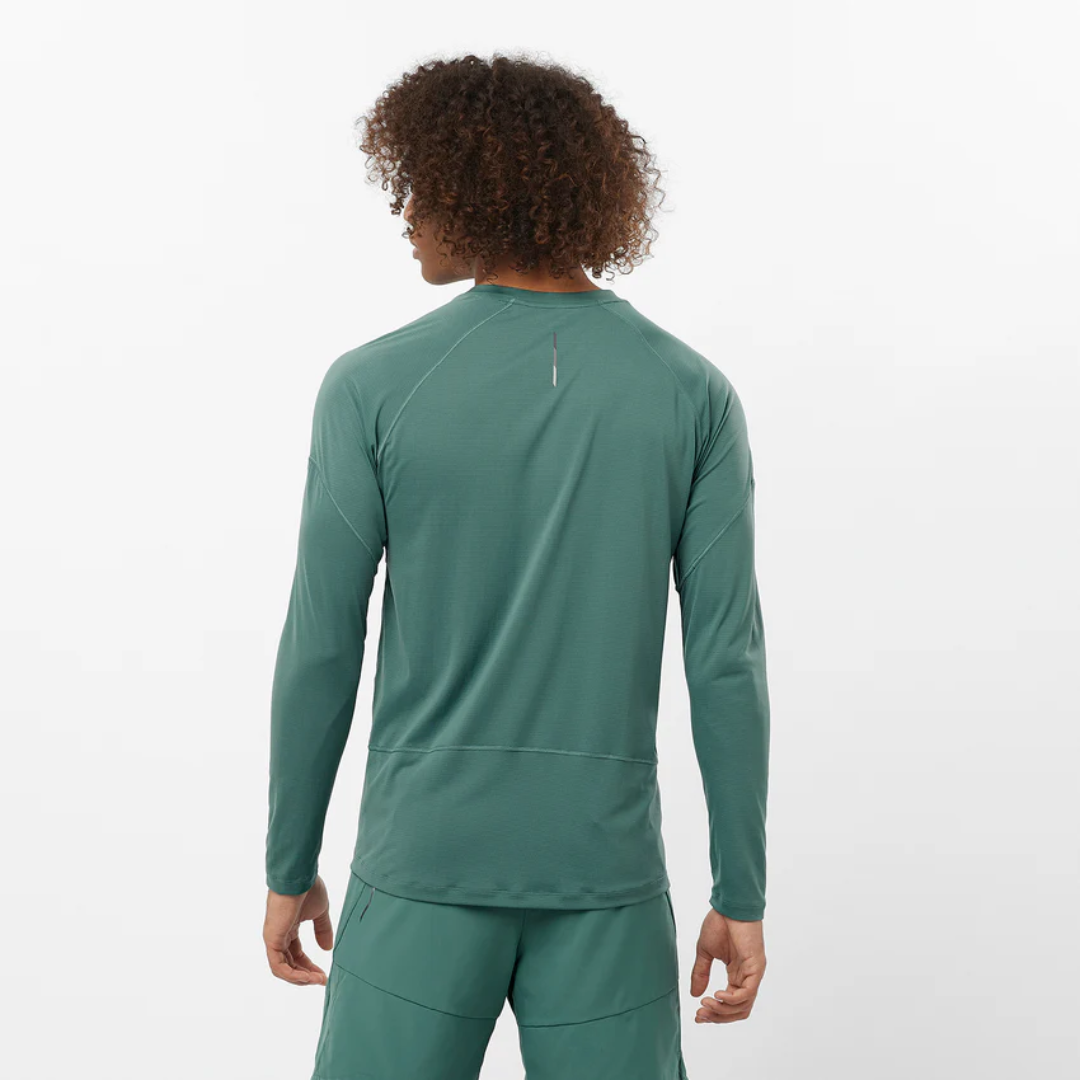 Salomon - Salomon Men's Cross Run Long Sleeve Tee - Cam2