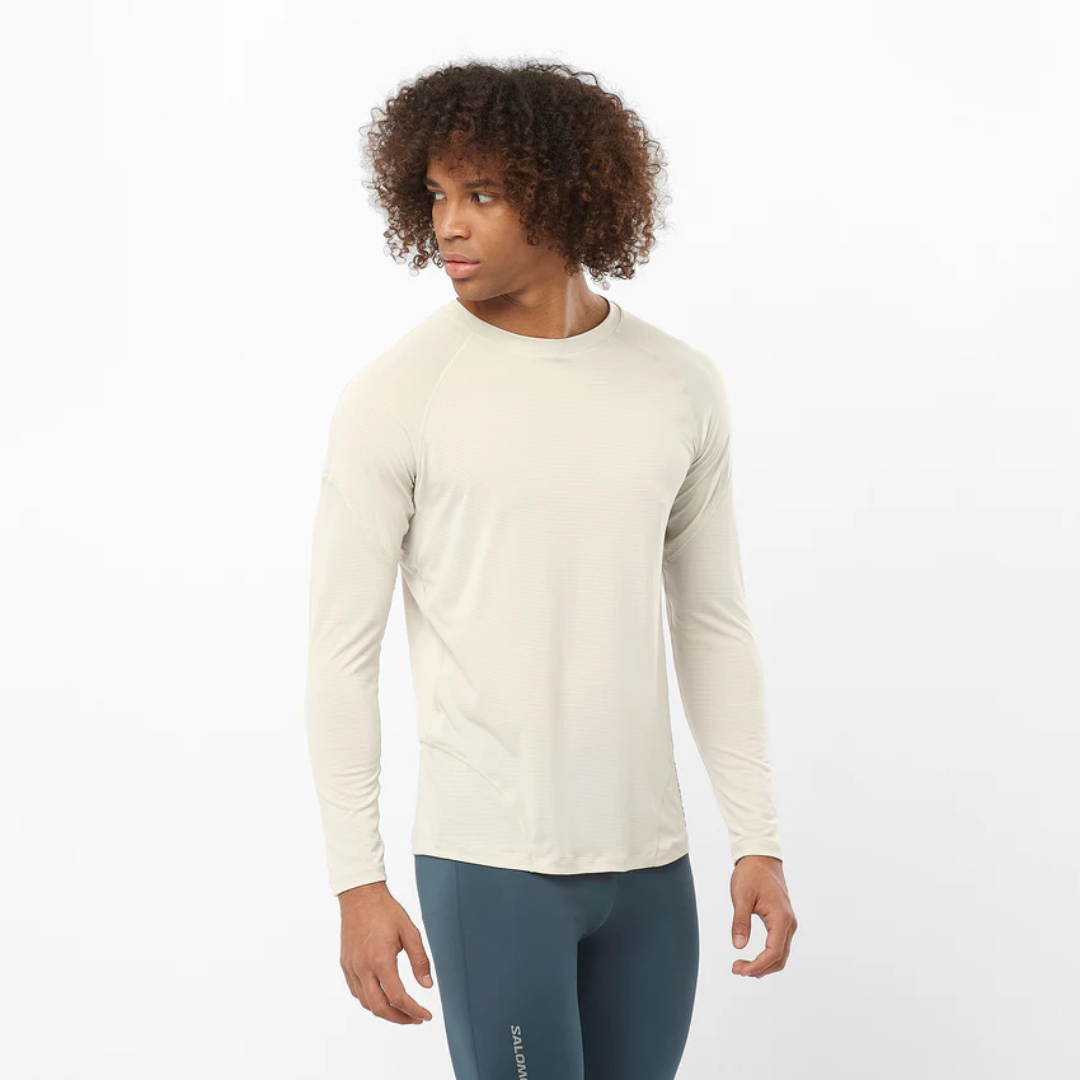 Salomon - Salomon Men's Cross Run Long Sleeve Tee - Cam2