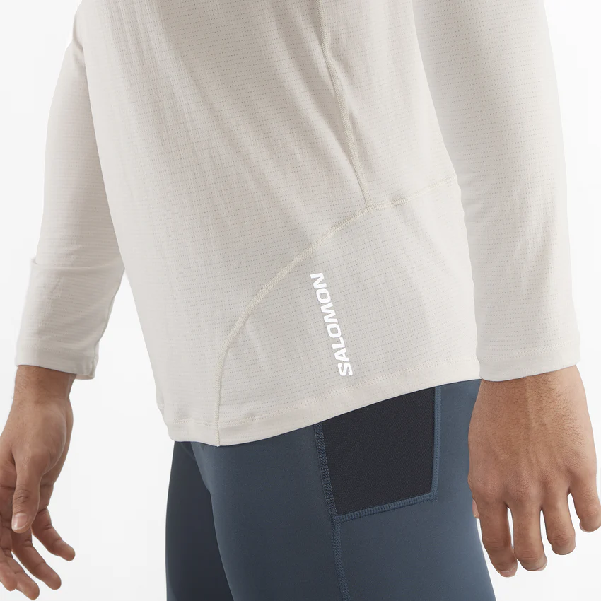 Salomon - Salomon Men's Cross Run Long Sleeve Tee - Cam2