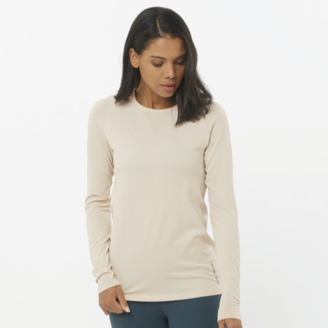 Salomon - Salomon Women's Sense Aero Seamless Tee (LC2267000) - Cam2