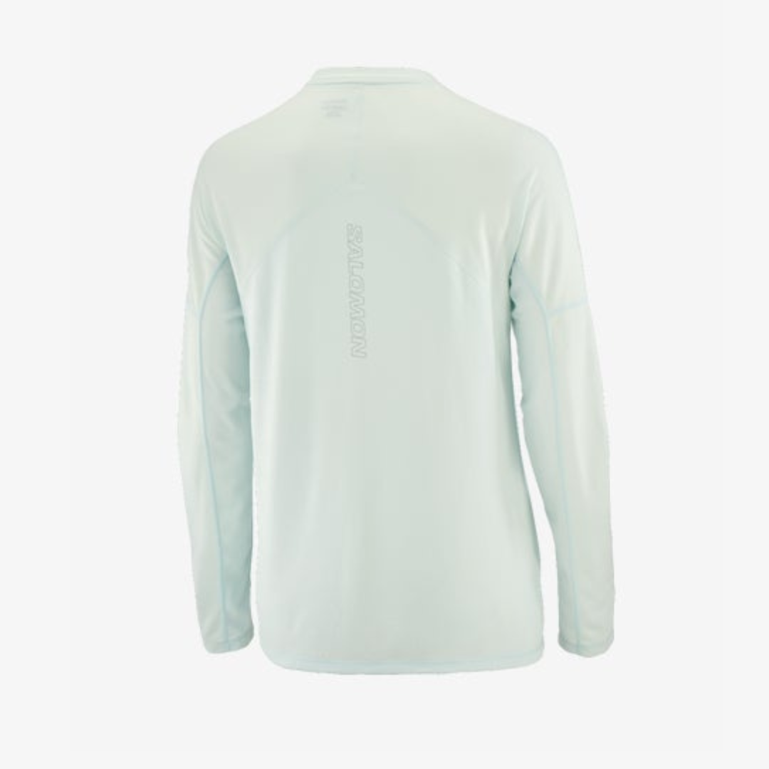 Salomon - Salomon Women's Sense Aero LS Tee GFX (LC2267600) - Cam2