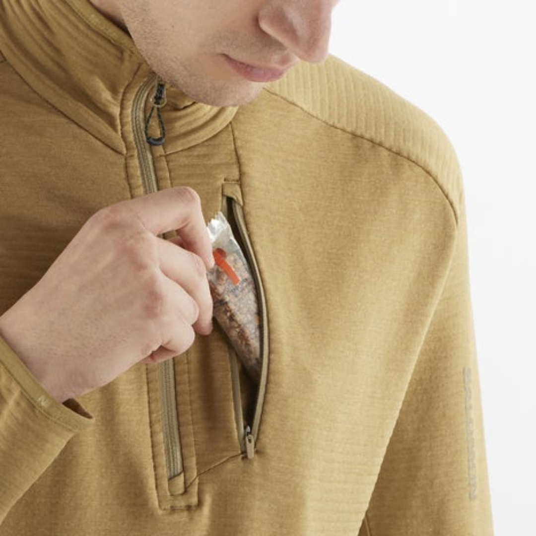 Salomon - Salomon Men's Essential Lightwarm HZ (LC2277000) - Cam2