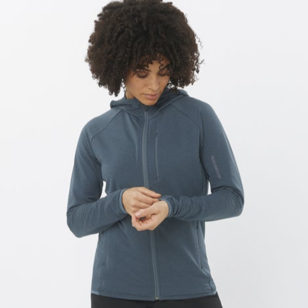 Salomon - Salomon Women's Essential Lightwarm FZ HD - Cam2