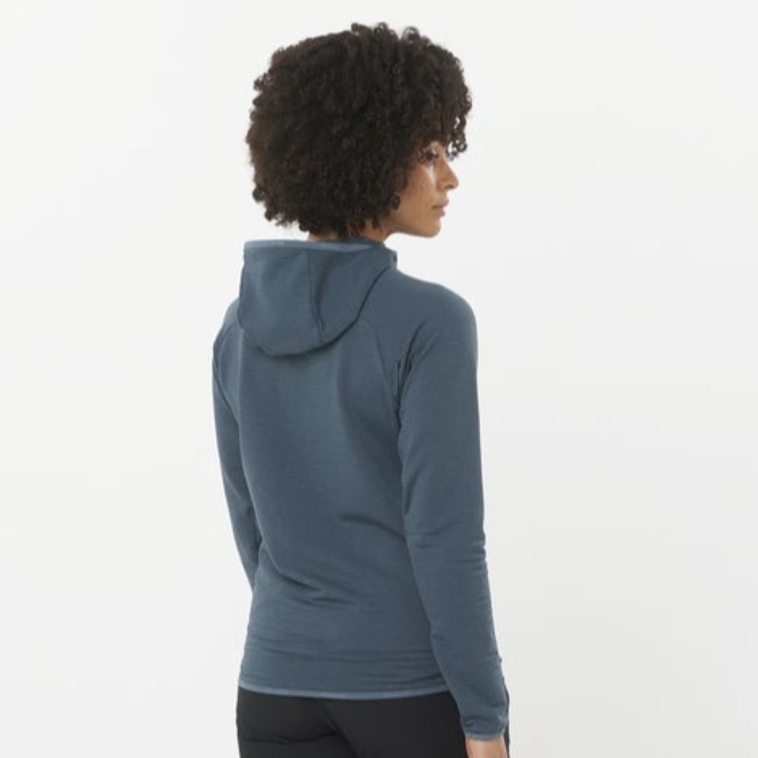 Salomon - Salomon Women's Essential Lightwarm FZ HD - Cam2