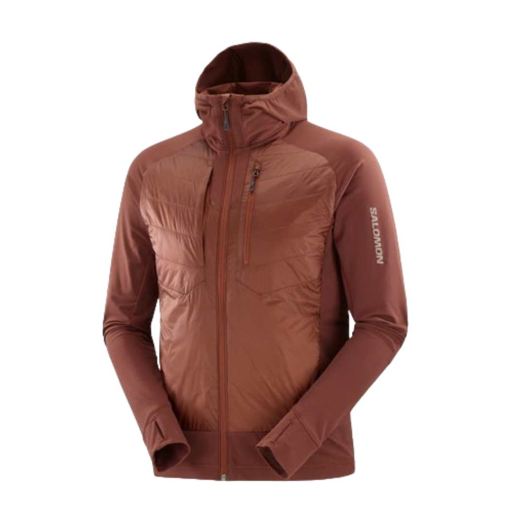 Salomon - Salomon Men's Elixir Hybrid HD Insulated Hooded Jacket (LC2291600) - Cam2