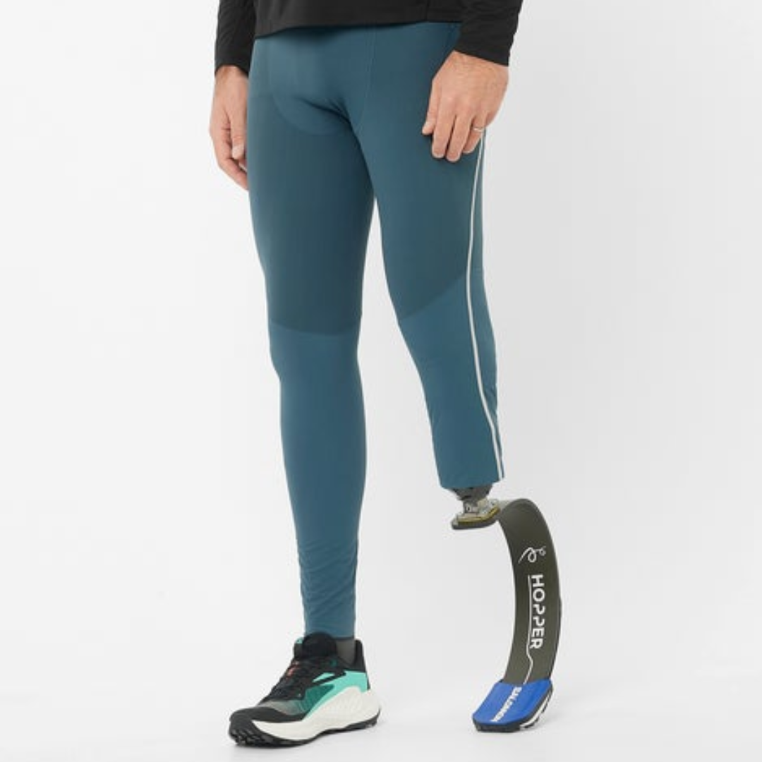 Salomon - Salomon Men's Sense Aero Stow Tights (LC2301400) - Cam2